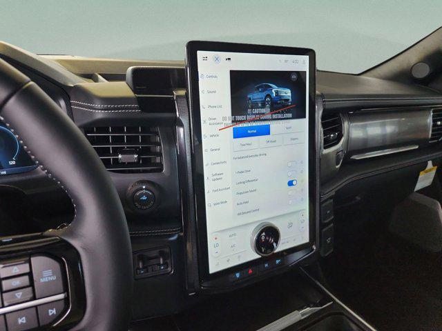 new 2025 Ford F-150 Lightning car, priced at $74,454