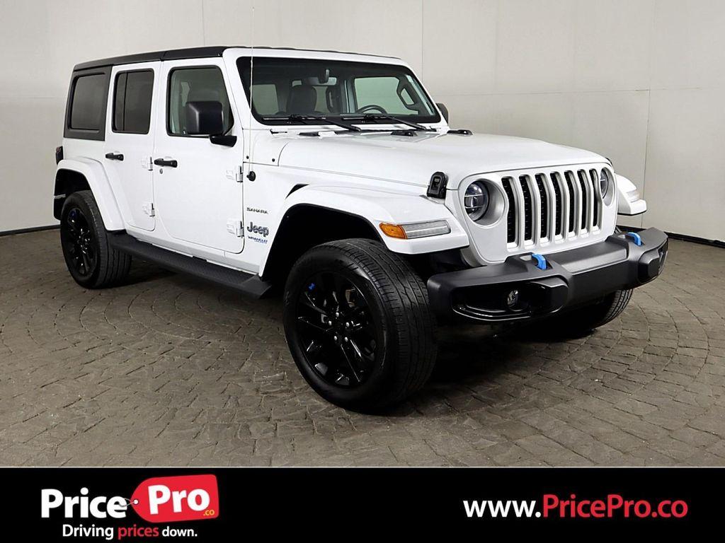 used 2022 Jeep Wrangler Unlimited 4xe car, priced at $26,998