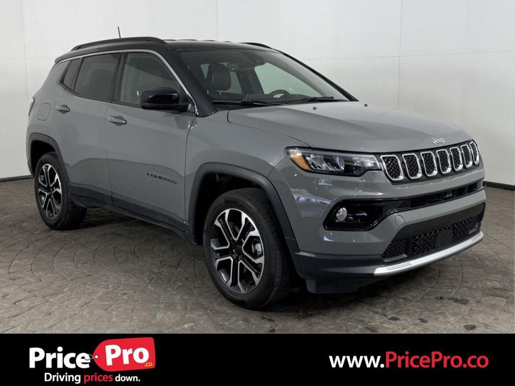 used 2023 Jeep Compass car, priced at $24,498