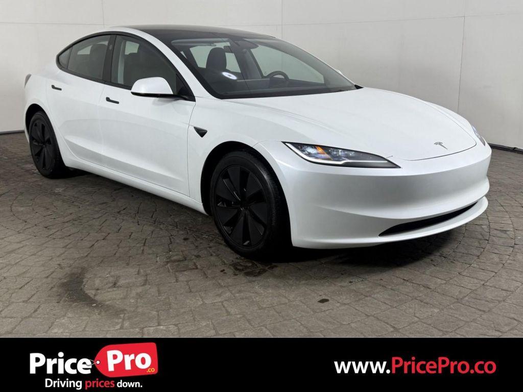used 2025 Tesla Model 3 car, priced at $39,998
