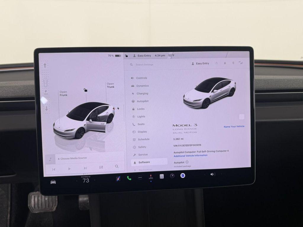 used 2025 Tesla Model 3 car, priced at $39,998