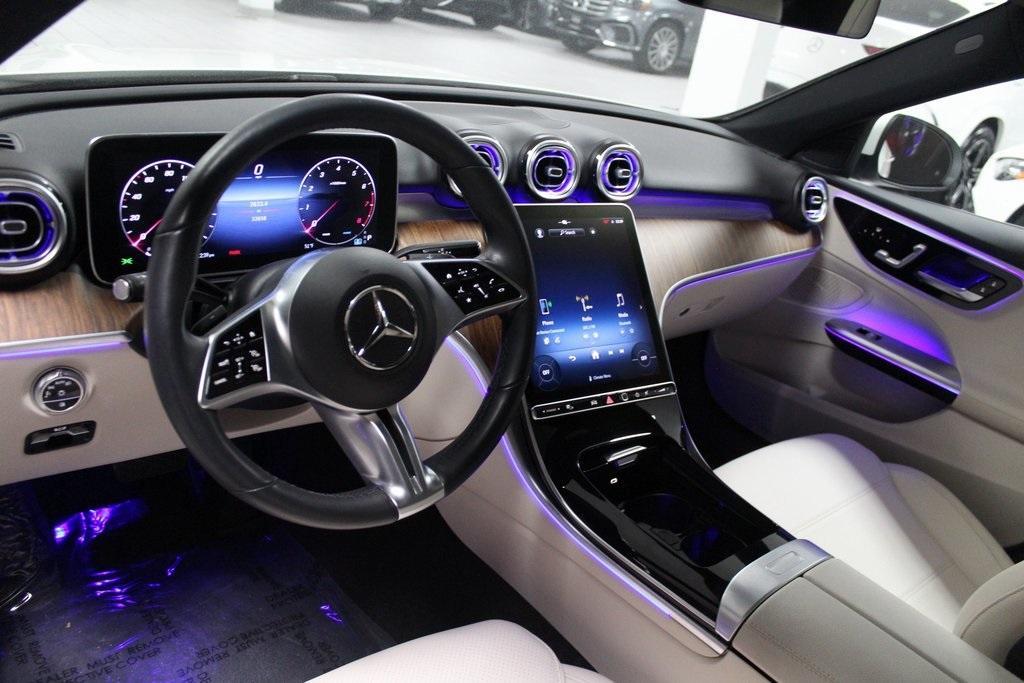 used 2023 Mercedes-Benz C-Class car, priced at $35,392