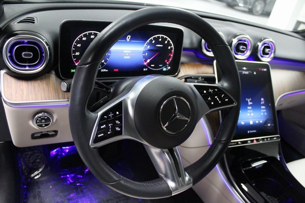 used 2023 Mercedes-Benz C-Class car, priced at $35,392