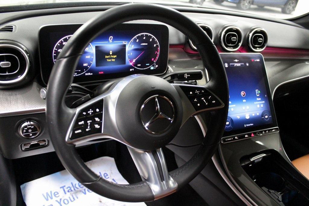 used 2024 Mercedes-Benz C-Class car, priced at $41,895