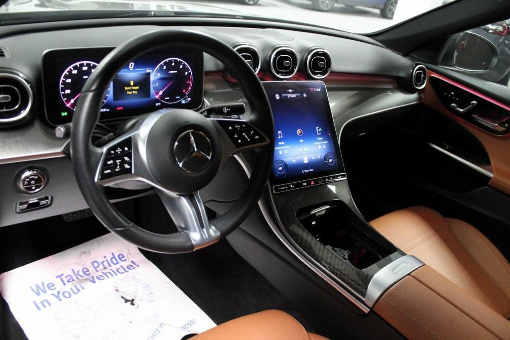 used 2024 Mercedes-Benz C-Class car, priced at $41,895