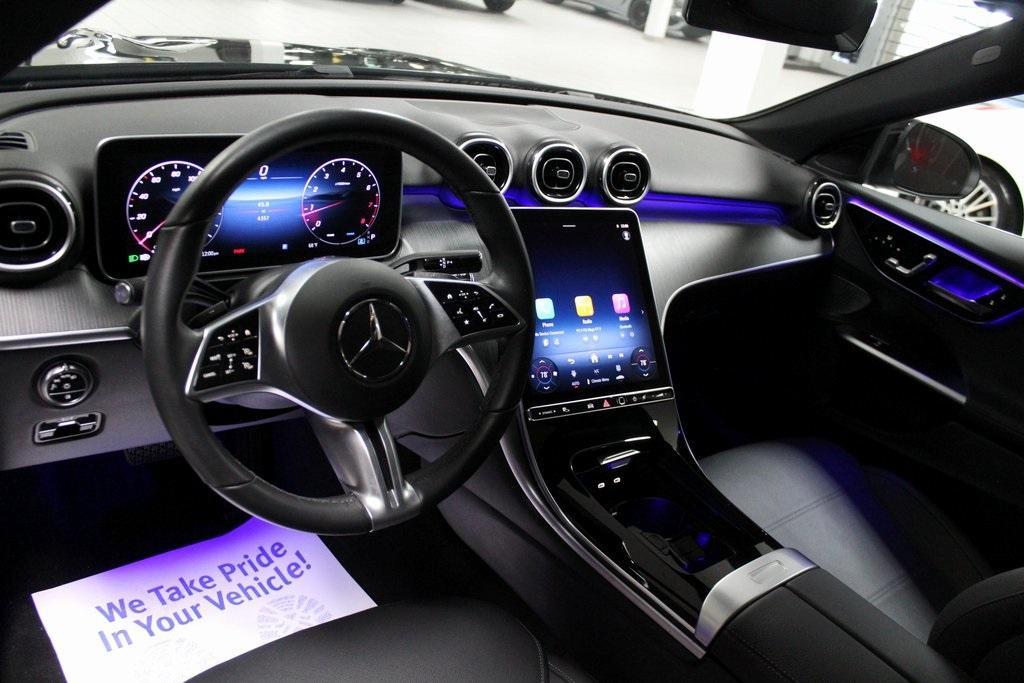 used 2025 Mercedes-Benz C-Class car, priced at $44,439