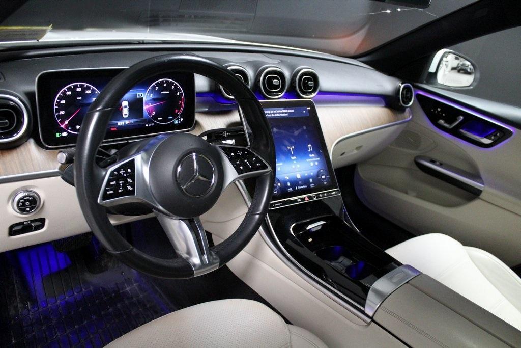 used 2023 Mercedes-Benz C-Class car, priced at $33,993