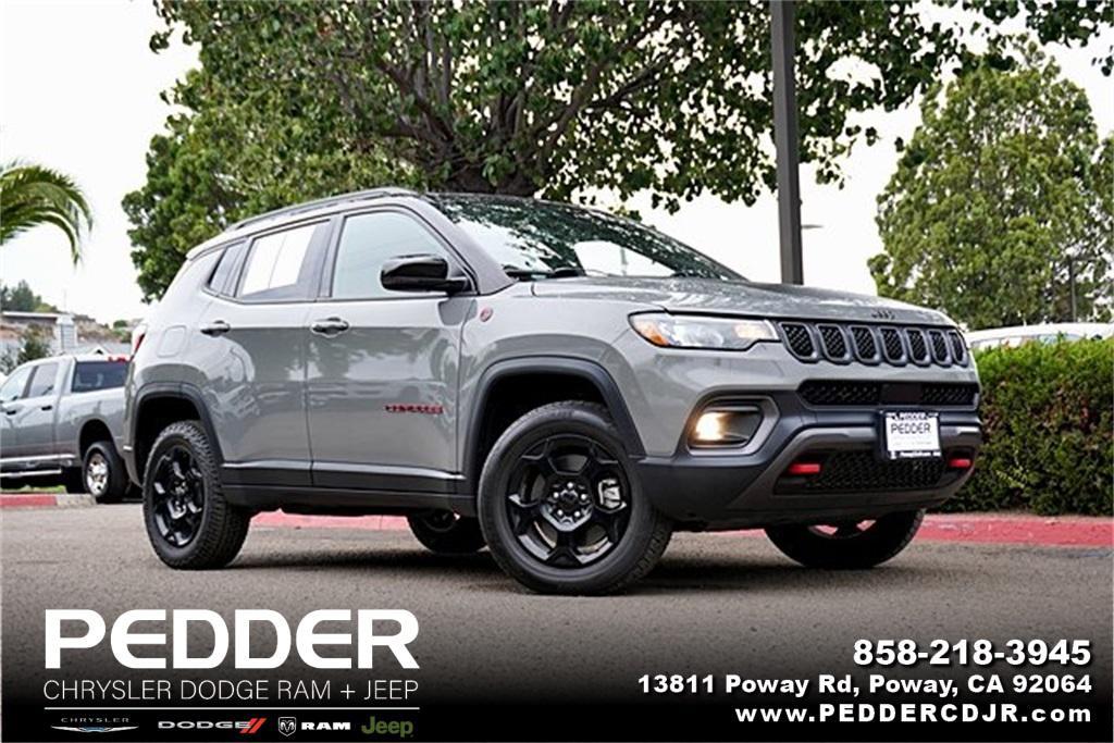 used 2023 Jeep Compass car, priced at $19,651