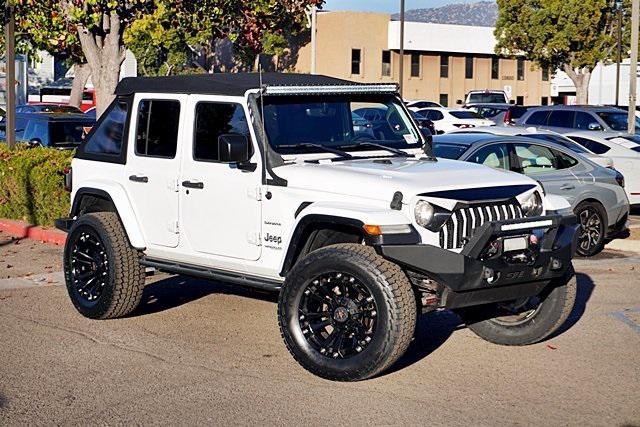 used 2018 Jeep Wrangler Unlimited car, priced at $24,357