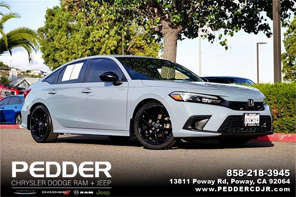 used 2022 Honda Civic car, priced at $20,897