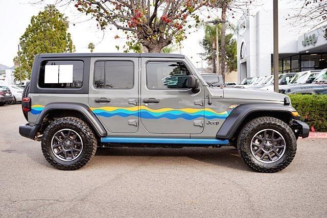 used 2021 Jeep Wrangler Unlimited car, priced at $23,449