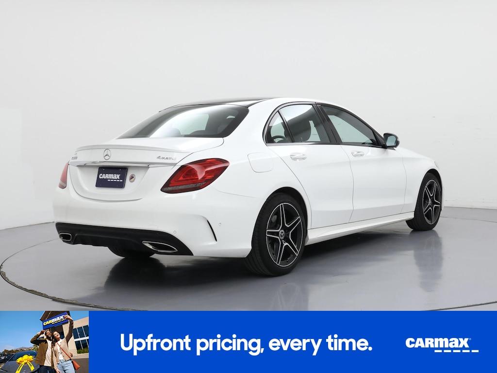 used 2021 Mercedes-Benz C-Class car, priced at $27,998