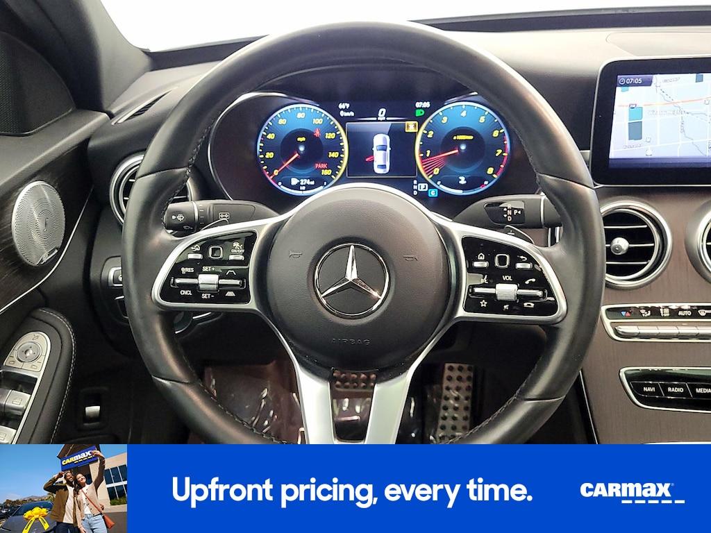 used 2021 Mercedes-Benz C-Class car, priced at $27,998
