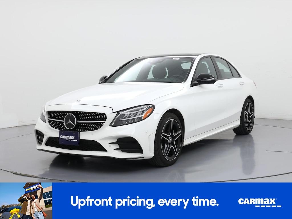 used 2021 Mercedes-Benz C-Class car, priced at $27,998