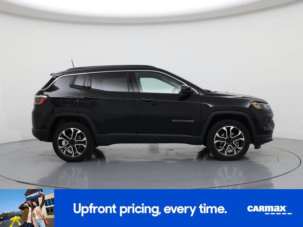 used 2022 Jeep Compass car, priced at $24,998