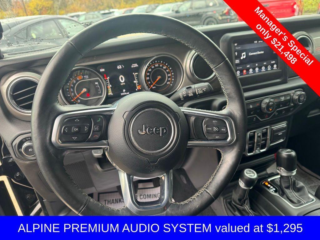 used 2018 Jeep Wrangler Unlimited car, priced at $21,498