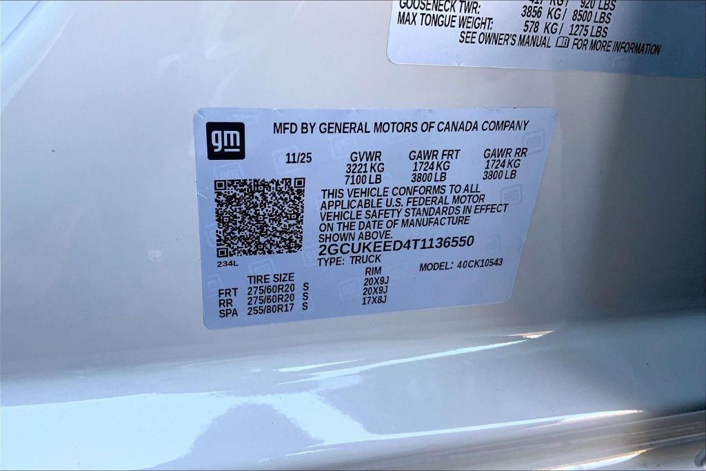 new 2026 Chevrolet Silverado 1500 car, priced at $55,005