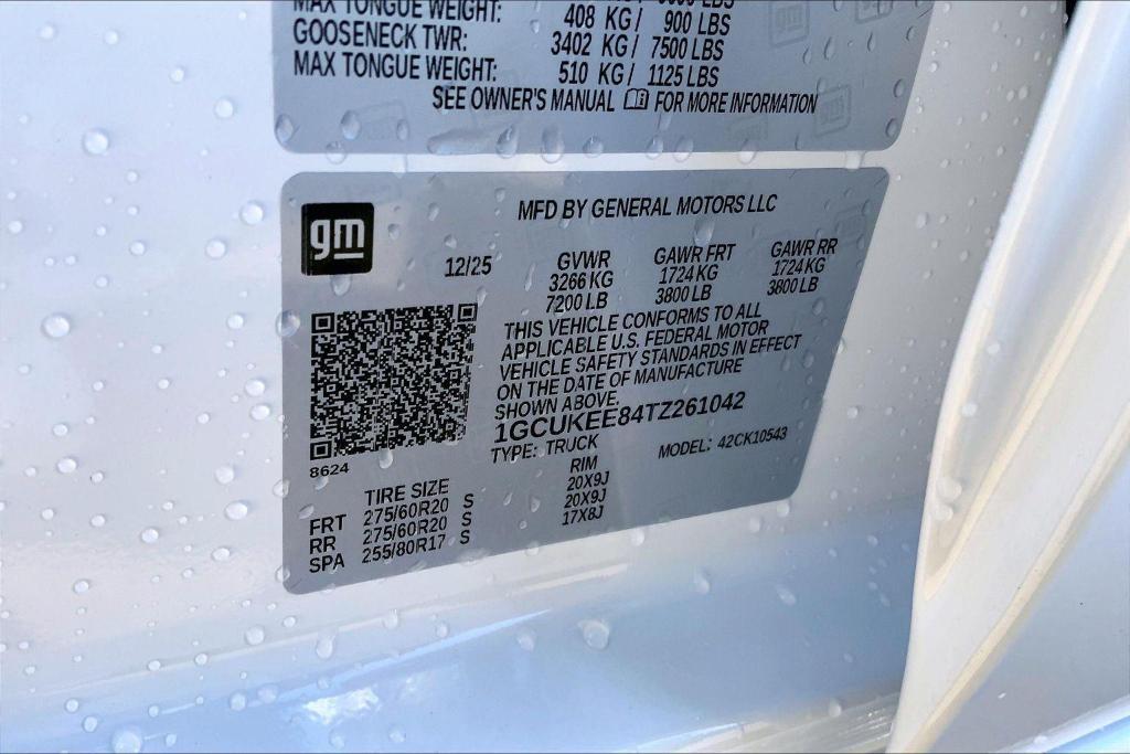 new 2026 Chevrolet Silverado 1500 car, priced at $56,550