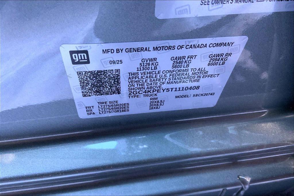 new 2026 Chevrolet Silverado 2500 car, priced at $77,750