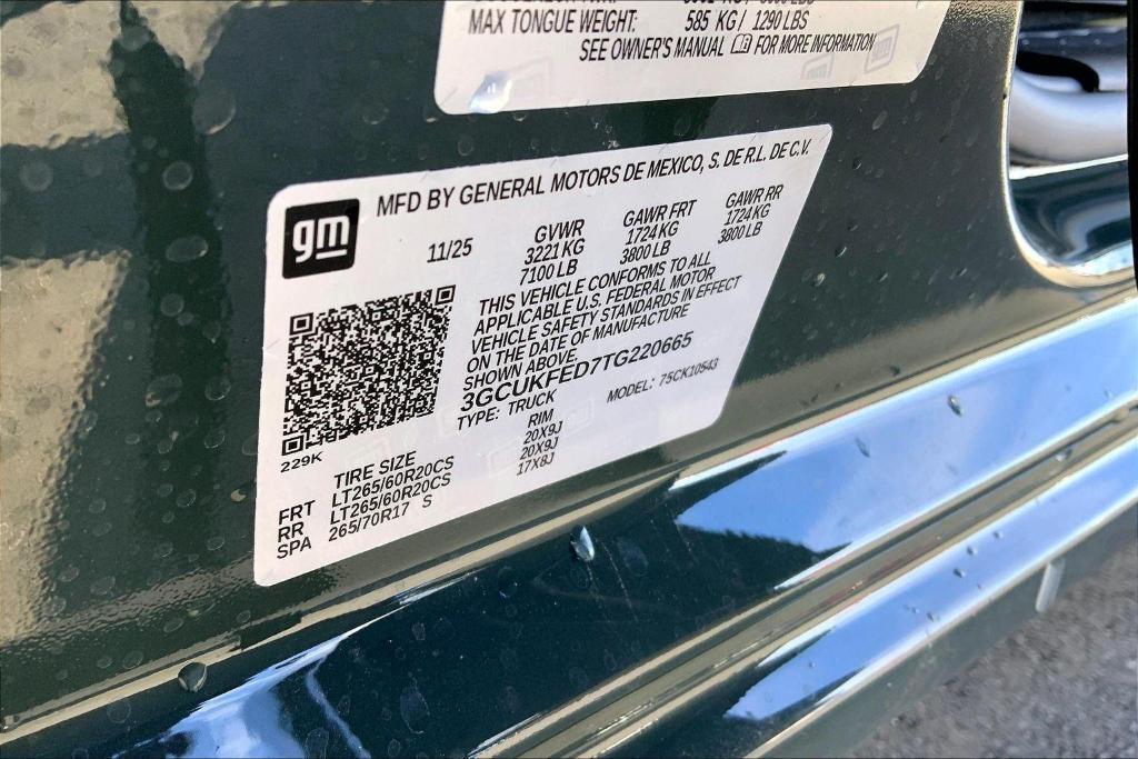 new 2026 Chevrolet Silverado 1500 car, priced at $57,815