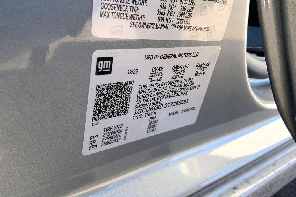 new 2026 Chevrolet Silverado 1500 car, priced at $58,970