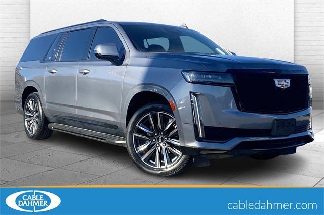 used 2021 Cadillac Escalade ESV car, priced at $56,000