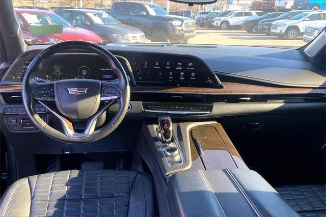 used 2021 Cadillac Escalade ESV car, priced at $56,000