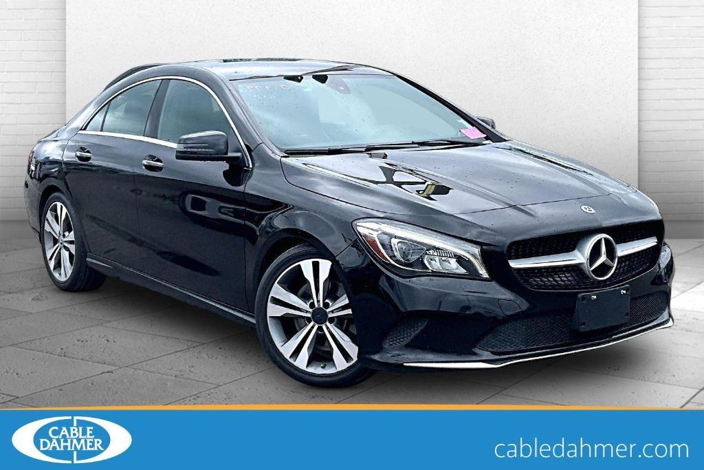 used 2018 Mercedes-Benz CLA 250 car, priced at $14,500