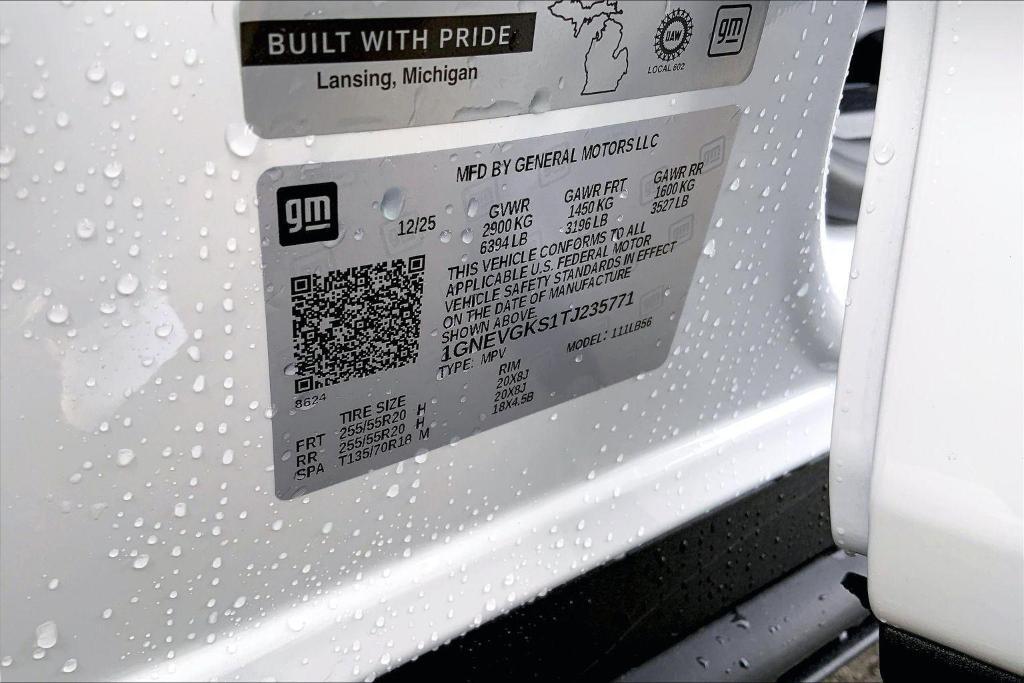 new 2026 Chevrolet Traverse car, priced at $49,805