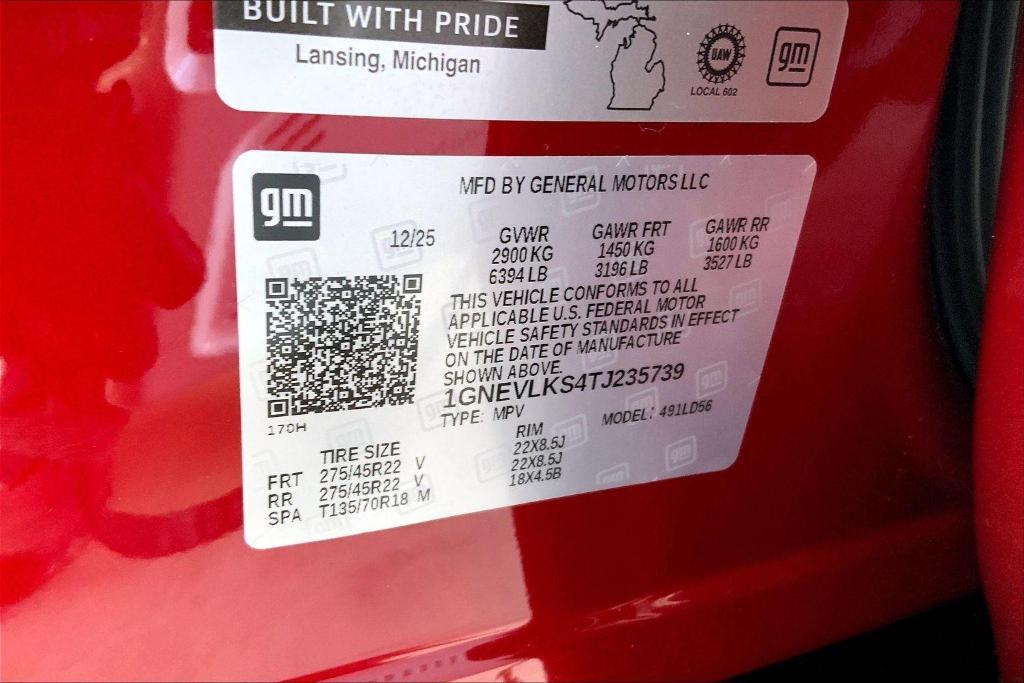 new 2026 Chevrolet Traverse car, priced at $56,192