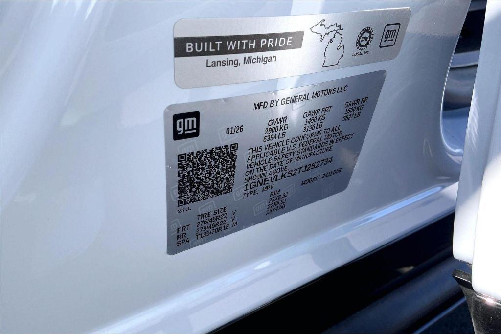 new 2026 Chevrolet Traverse car, priced at $54,846