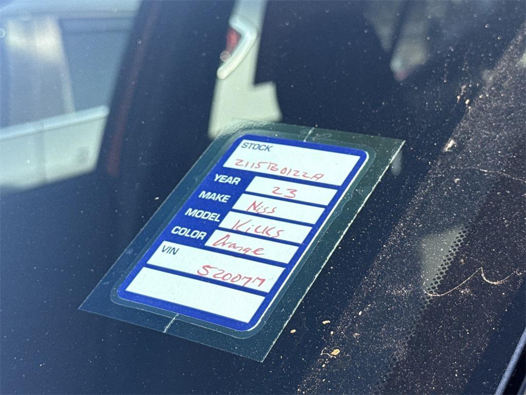 used 2023 Nissan Kicks car, priced at $17,995