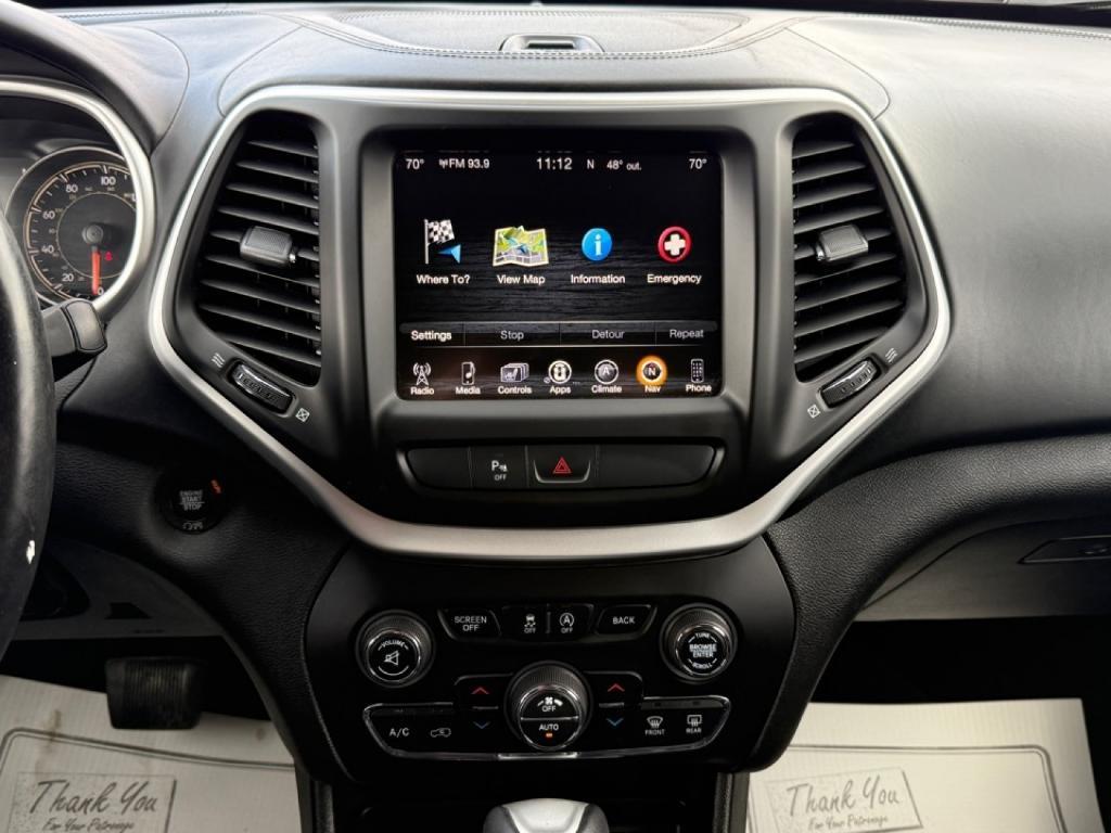 used 2017 Jeep Cherokee car, priced at $16,246