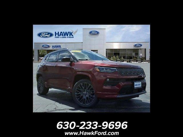 used 2022 Jeep Compass car, priced at $26,999