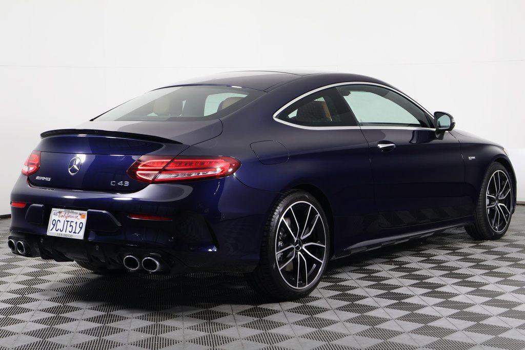 used 2022 Mercedes-Benz AMG C 43 car, priced at $47,988