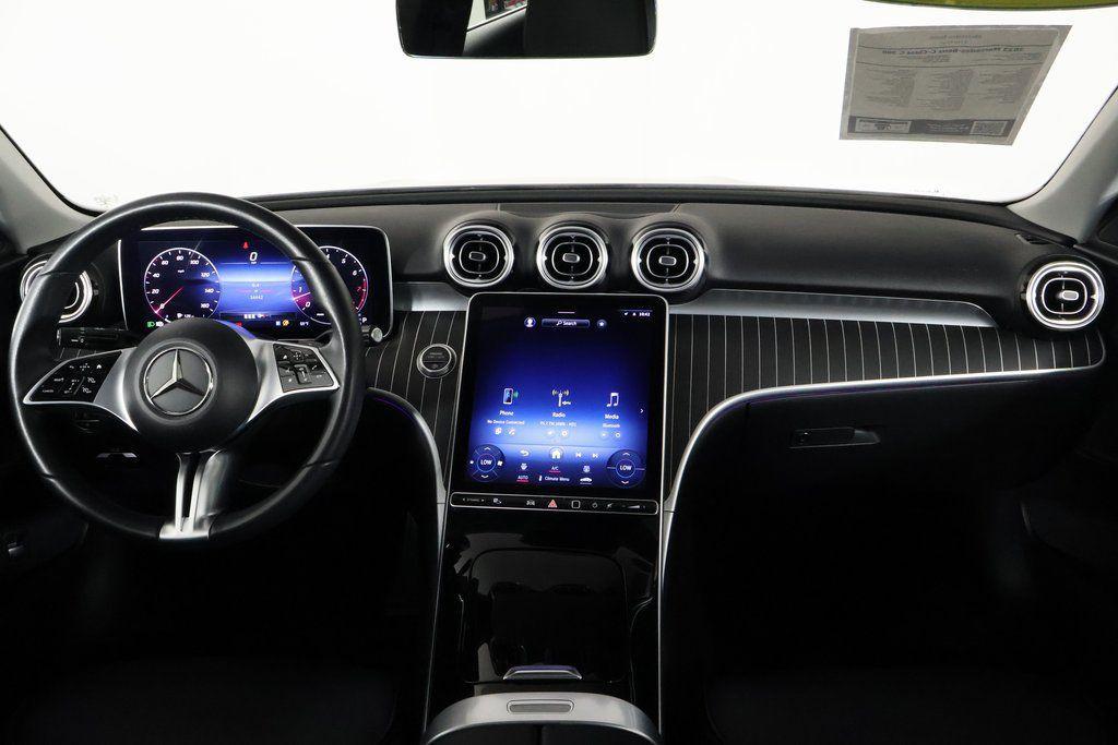 used 2023 Mercedes-Benz C-Class car, priced at $32,988