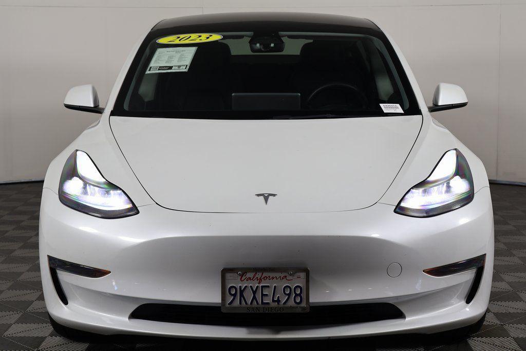 used 2023 Tesla Model 3 car, priced at $22,688