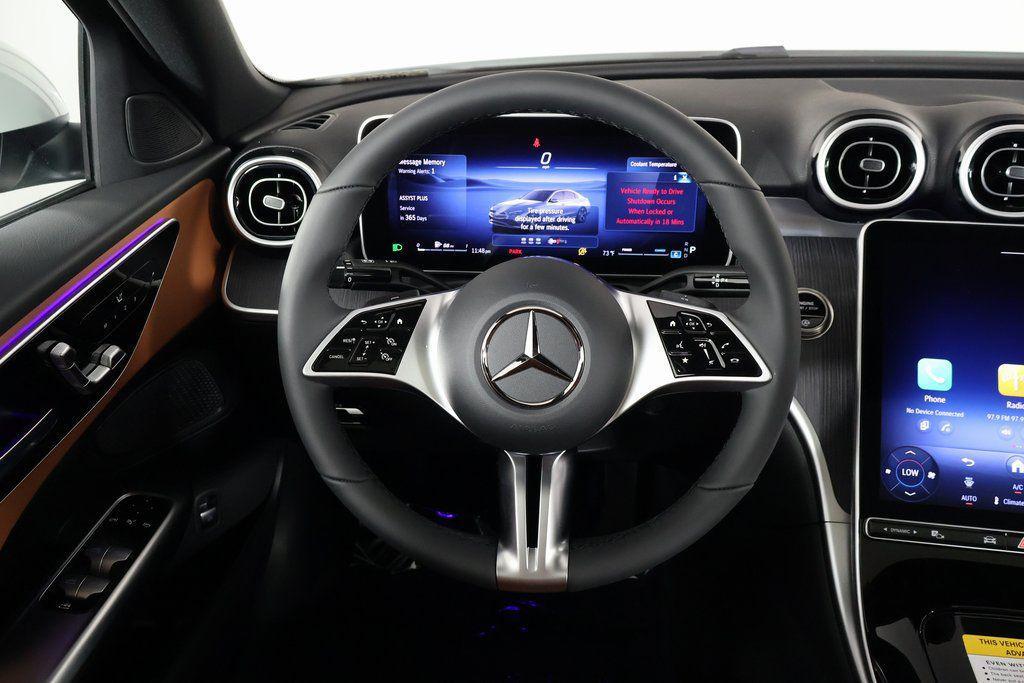 new 2025 Mercedes-Benz C-Class car, priced at $53,705