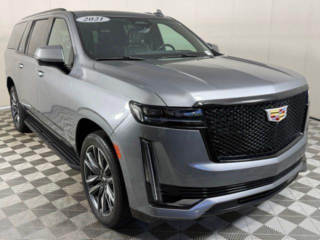 used 2021 Cadillac Escalade ESV car, priced at $51,117