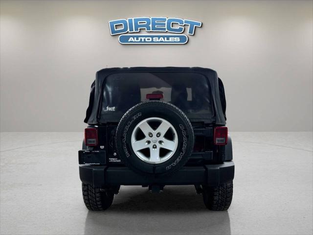 used 2012 Jeep Wrangler car, priced at $12,500
