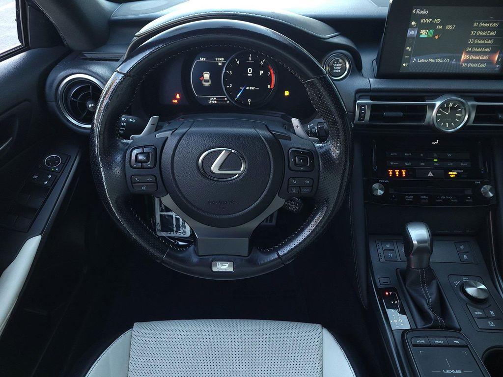 used 2022 Lexus IS 350 car, priced at $39,565