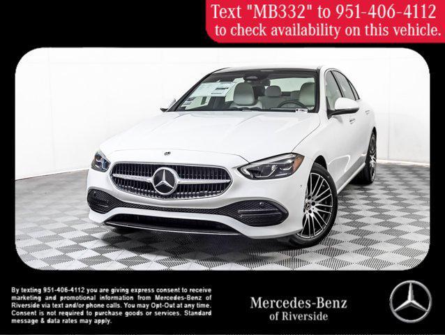 new 2026 Mercedes-Benz C-Class car, priced at $51,435