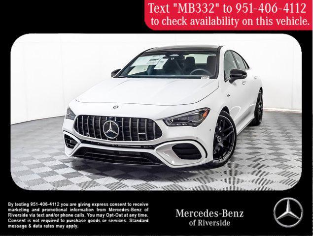 new 2026 Mercedes-Benz AMG CLA 45 car, priced at $74,255