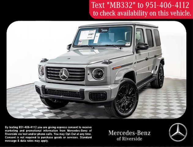 new 2025 Mercedes-Benz G-Class car, priced at $185,335