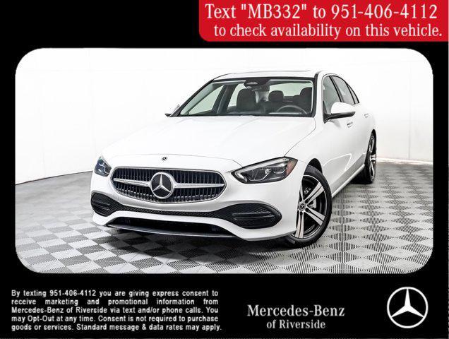 used 2022 Mercedes-Benz C-Class car, priced at $32,600