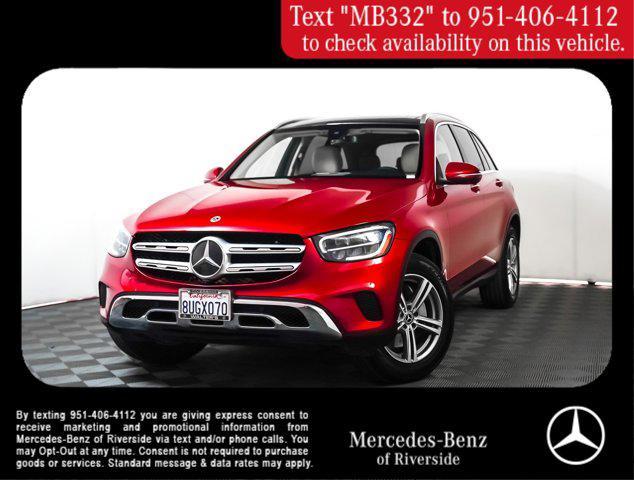 used 2021 Mercedes-Benz GLC 300 car, priced at $28,898