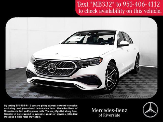 new 2026 Mercedes-Benz E-Class car, priced at $81,470