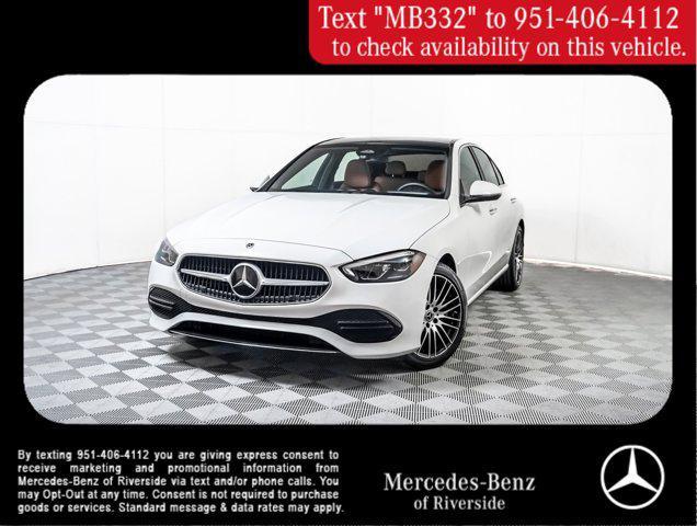 used 2023 Mercedes-Benz C-Class car, priced at $32,997