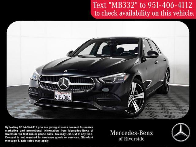 used 2025 Mercedes-Benz C-Class car, priced at $42,997