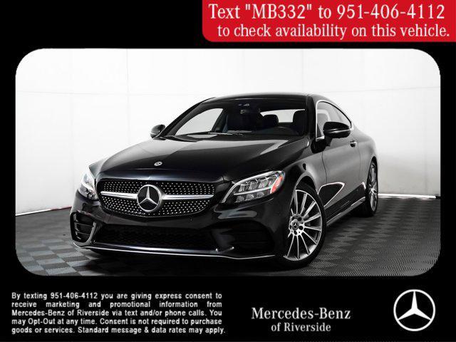 used 2022 Mercedes-Benz C-Class car, priced at $31,997